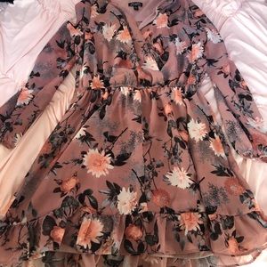 3 for $12 J for Justify Floral Long Sleeve Dress